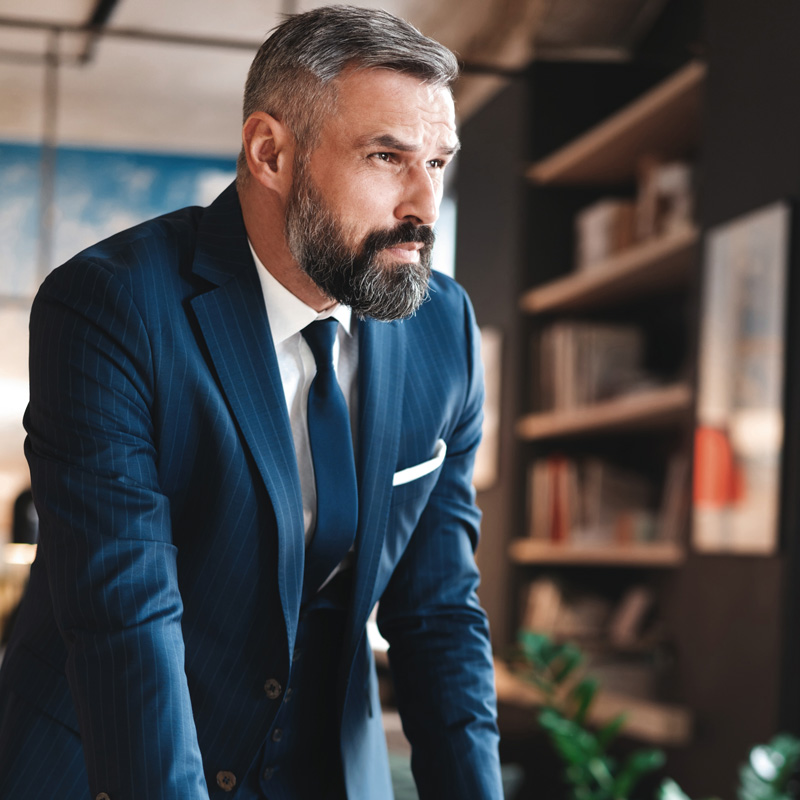 Unternehmer im Büro